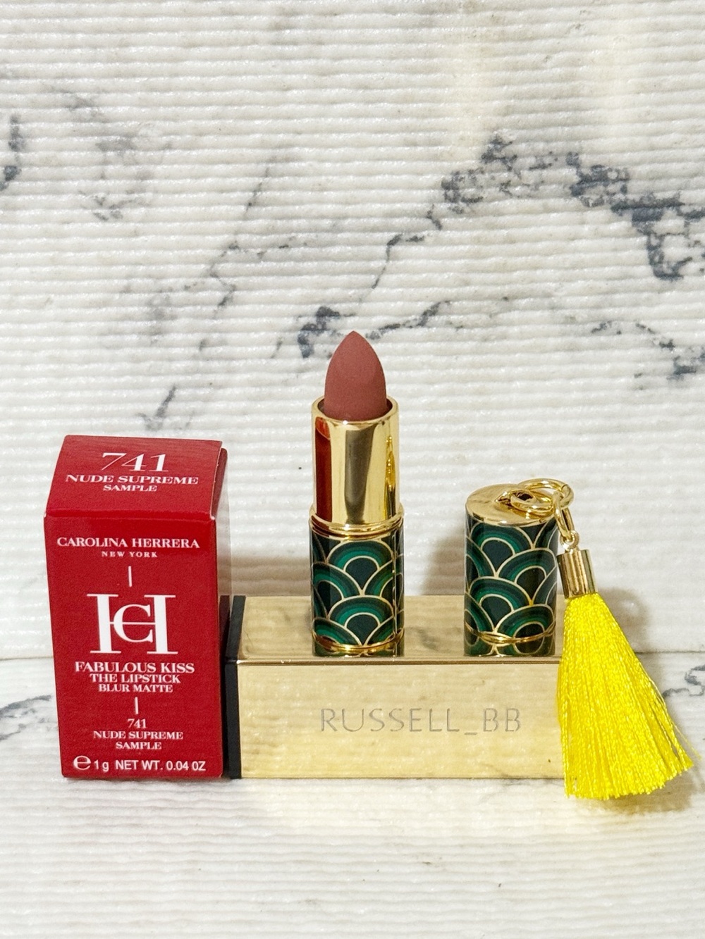 Carolina Herrera Mini Blur Matte Nude Lipstick